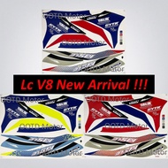 Yamaha Lc 135 Fi Se (32) V8 Special Edition Motor Stiker Body Cover Sticker Stripe Automotive Motorc