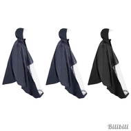 [Bilibili1] Wheelchair Raincoat Waterproof Poncho with Hood Protection Cape Lightweight for Elderly 