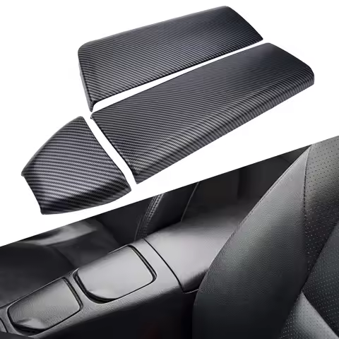 3x Center Armrest Box Panel Cover Trim For Mercedes For Benz for W166 GLE300 GLE320 GLE350 for Coupe