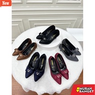 Shopee haul Heels LouisdearWanita Women's Heels 3 cm Work Shoes BackTALI P43
