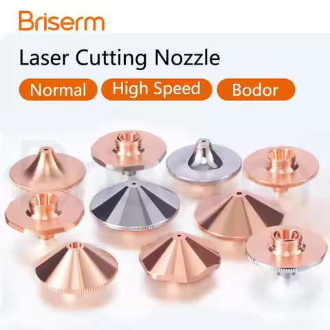 Briserm Laser Nozzle D28 M11 D32 M14 H15 1.5 2.0 Laser Cutting Nozzle Raytools Precitec Bodor HSG HA