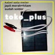 MATAHARI Solar Panel 6 VOLT with Crocodile Claw Free Led Solar Panel Cell/ DIY STEM Educational KIT/