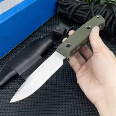 New BM 162/163 Sharp Tactical Fixed Blade Knife D2 Blade Cutting Hunting Fighting Knife EDC Survival