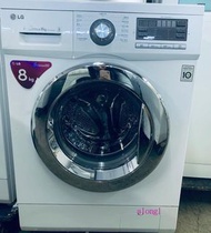 洗衣機 8KG LG 洗衣機 大眼雞1200轉 電器 包送及安裝(包保用)++WF-N1208MW 環保洗衣慳水慳電,全自動洗衣程序