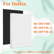 For Daikin air purifier MC30VVM-H MC30VVM-A MC30UVM6 MC30VVMH HEPA deodorizing filter BAFP001AE