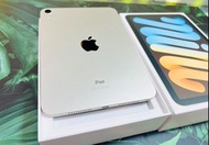 🏅️特價一台🏅️💜大容量店內平板💜8.3吋【Apple 蘋果】🔋100%🍎IPad Mini6 256G 白色 wifi版💟蘋果原廠保固到2024/9/17