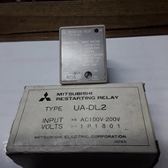 MITSUBISHI UA-DL2 100-200VAC RESTARTING RELAY
