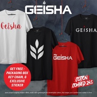 GESHIA BAND INDONESIA T-SHIRT/ MY GEISHA T-SHIRT GEISHA BAND GOVERNMENT CLOTHES GEISHA BANDmerchandi
