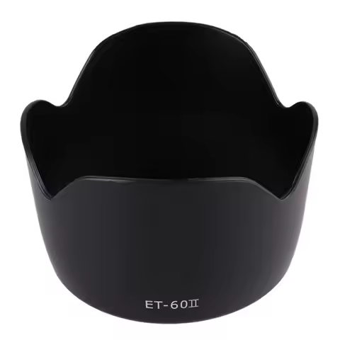 ET-60 II Lens Hood 58mm Is Applicable To Canon 1200D Camera 55-250mm 75-300mm f/4-5.6 IS lens Camera