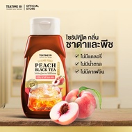 TeaTime Keto Syrup Stevia 0 kcal Peach Scent