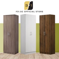 Wardrobe Cappuccino,Walnut,white 3Door 2 Door 1Door