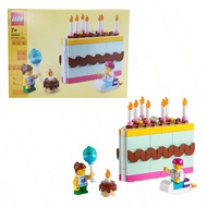 40641 Creative Birthday Cake Boys And Girls Educational Building Blocks Toy Gift