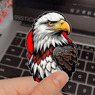 Eagle Sticker reflective Sticker on, hp, motorcycle eagle Logo