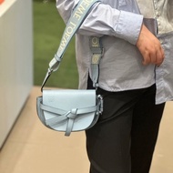 Loewe mini gate 寬肩帶dual馬鞍包新款字母16.5*13*8 9新配件塵袋