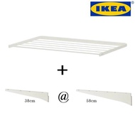 IKEA ALGOT Drying rack Bracket, white 38cm