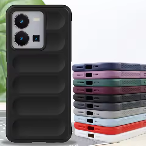For Vivo Y35 Case Vivo Y35 Y22S Y77 Y77E Y22 4G Cover Cases Shockproof Soft Silicone TPU Protective 