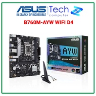 Main ASUS B760M-AYW WIFI DDR4 – Socket 1700 – mATX – Supports Intel Gen 12/13/14 – Genuine