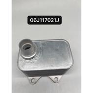 NEW OEM Oil Cooler 06J117021D For EA888 Passat Skoda A4 Q5 1.8 2.0 06J117021J
