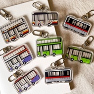 Single and Double Decker Bus keychains / Bus keychain /Train/ Unique keychain /SG ️/ SBS / SMRT/ MRT