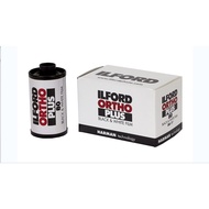 Ilford 135 ฟิล์มขาวดํา ORTHO iso80 ฟิล์มเบา Irvine UK กันยายน 22
