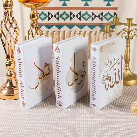 Islamic Serie Fake Book Decoration Coffee Table Decoration Living Room Fashion Prop Books Home Decor