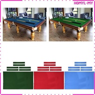[HomylMY] Pool Table Cloth & 6 Felt Strip for 9ft Snooker Billiard Table Gears Red