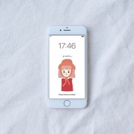 數碼 客製化手機桌布 | 半身 人像 似顏繪