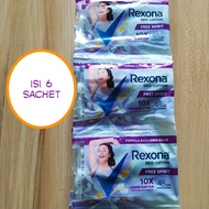 Rexona Sachet Men & Women Rencengan 12 Sachet /6 sachet /rexona deo -lotion 12sachet /6sachet