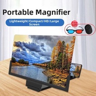 Luobaha | Phone Screen Magnifier HD Large Display Amplifier Lazy Stand for Movies