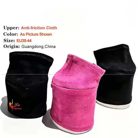 Black Wear Resistant Pole Dance Shoe Cover Protects Boots Sandals Pumps High Heels 20CM Boots Traini