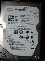 SEAGATE筆電硬碟320G 2.5吋薄型7MM筆記型電腦硬碟320GB ST320LT020 SATA THIN