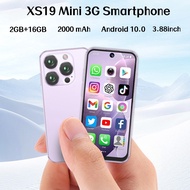 SOYES XS19 3.88" Mini Smartphone 2GB RAM 16GB ROM Android10.0 Face Recognition Unlock 3G Small Mobil
