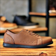 SEPATU PANTOFEL PRIA SEPATU KERJA CASUAL BRADLEYS COLLIN BROWNS BROWN