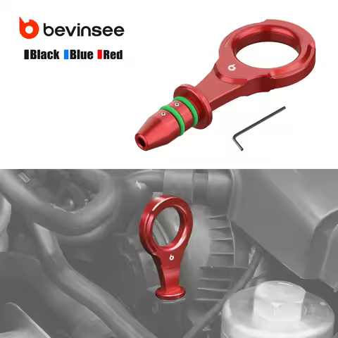 BEVINSEE Oil Dipstick Handle for Audi A1 A3 S3 TT TTS SQ2 Q3, for VW Golf MK7 MK8 GTI/R for Passat B