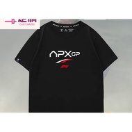 APXGP Fleet T-Shirt Men Women F1 Co-Branded Formula One Short-Sleeved Sports Car Pure Cotton Racing 