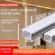 1M/3M Aluminum LED Light Cover - Waterproof Strip Light Protector, Heat Resistant LED Lamp Shade for