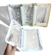 6-zipper binder book folder Binder Note/Ring 6-zippered A5Ring