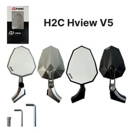H2C Mview V5 Full CNC aluminum mirror and glass side mirror h2c mirror