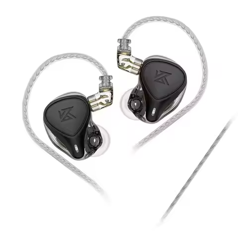 KZ ZEX Pro Electrostatic +Dynamic+Balanced Earphone Noice Cancelling Sport Game Detachable Cable In-