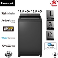 Panasonic Inverter Powerful Clean & Convenient Top Load Washing Machine 11.5 KG NA-FD115X3BT/ 13.5 K