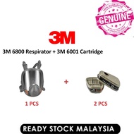 ( Original ) 3M 6800 Full Facepiece Respirator + 6001Cartridge