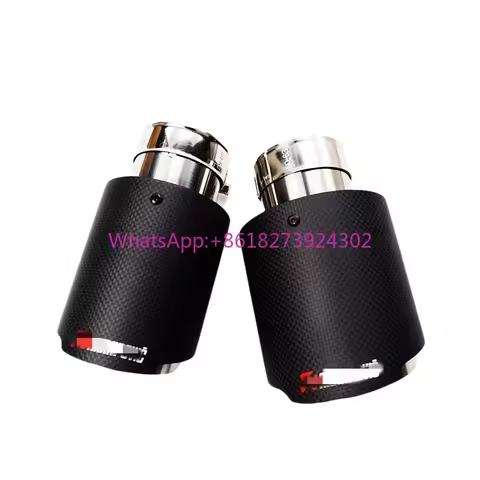 M5 Performance Carbon Fiber Muffler G30 F90 Exhaust Tip Muffler Pipe Fit for bmw G30 540i Exhaust