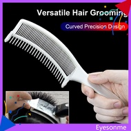 EYES Hair Cutting Fade Comb Men Hair Cutting Comb Professional Dual-layer Curved Fade Comb for Hairc