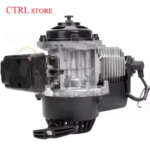 1pc 2 Stroke 49cc Pull Start Engine 25H Sprocket Motor Transmission Engine Air for Filter Mini Pocke