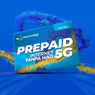SIMKAD CELCOM DIGI unlimited plan biru