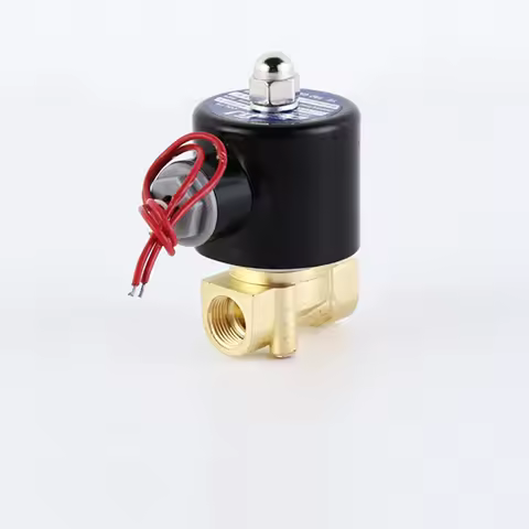 3/8" Solenoid Valve For Gas Normally Closed Brass Solenoid Valve 24V 12V 220V 110V