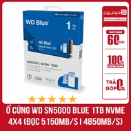[FULL VAT] WD SN5000 Blue 1TB NVMe 4x4 SSD Hard Drive (Read 5150MB/s - Write 4850MB/s) - Hong Anh 60