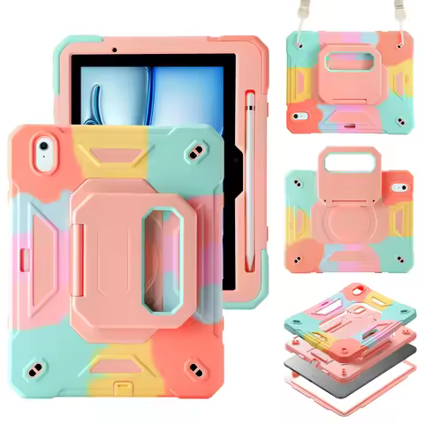 Case For iPad A19 A16 10th 11th 12th 7th 8th 9th 10.2 Pro 11 2024 2025 Air 11 M2 M3 Air 5 4 Shockpro