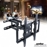 Foldable Steel TV Bracket Stretch Tilt & Swivel Telescopic Rotation for LCD LED 32 37 42 46 47 50 55