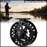 DUILIMY Fly Reel, 5/6 WT Aluminum Alloy Fly Fishing Reel, Durable 2+1BB Bearings 85mm Diameter Fishi